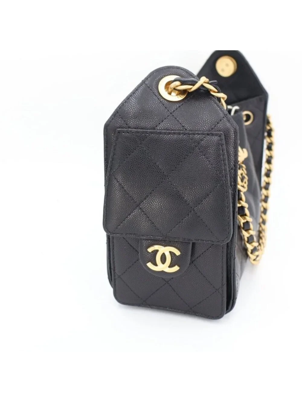 Chanel Chain Shoulder Bag 25 Mini CC Logo
